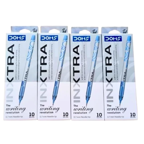 DOMS INXTRA 0.7MM BALLPENS | 40 PCS