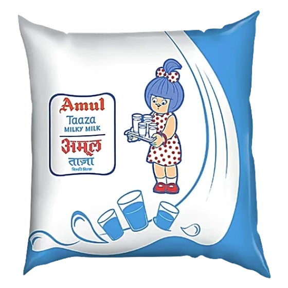 AMUL TAAZA MILK, 500 ML