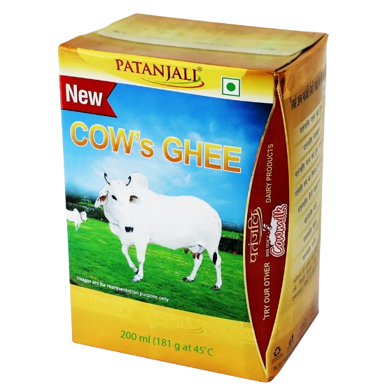 COWS GHEE 200 ML -PATANJALI