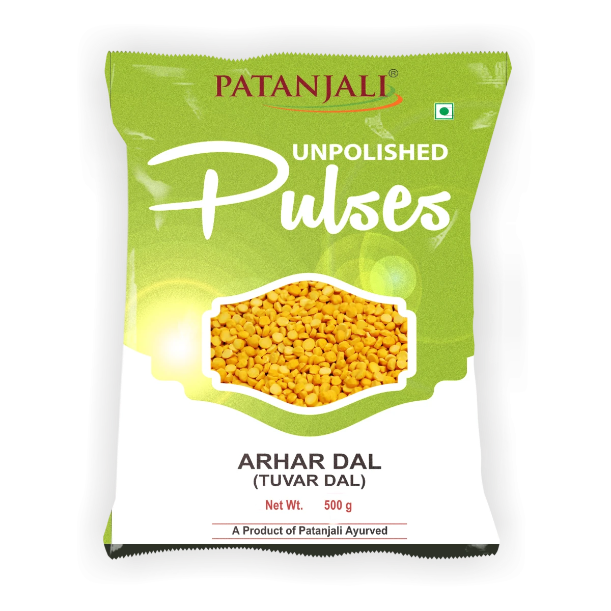 TOOR / ARHAR DAL 500Gm - PATANJALI