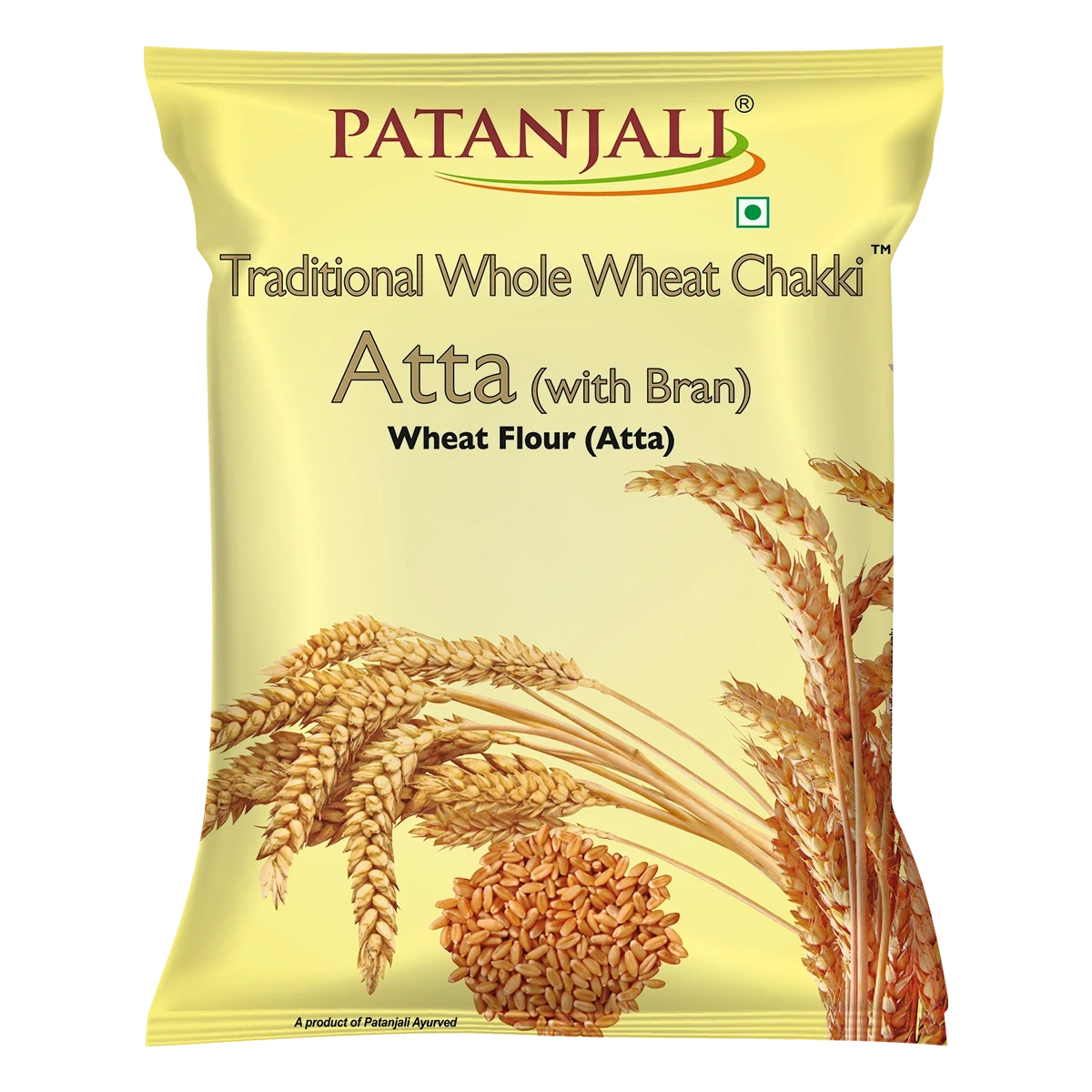 WHOLE WHEAT ATTA 5Kg- PATANJALI