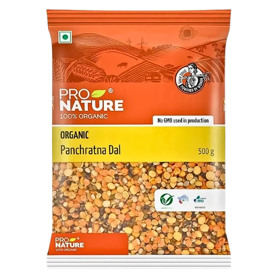 Pro Nature 100% Organic Panchratna Dal - 500g