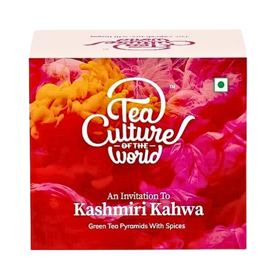 Tea Culture of The World Kashmiri Kahwa Teabag 16 Count (32g)