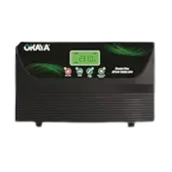 Okaya ATSW 3050 Hi-Capacity Inverter for Home, Office & Shops | 2500VA/24V Pure Sinewave