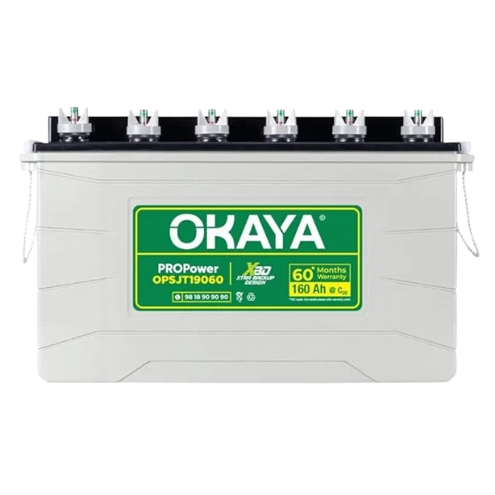 OKAYA PowerON OPSJT19060 160Ah Warranty 60 Months Total