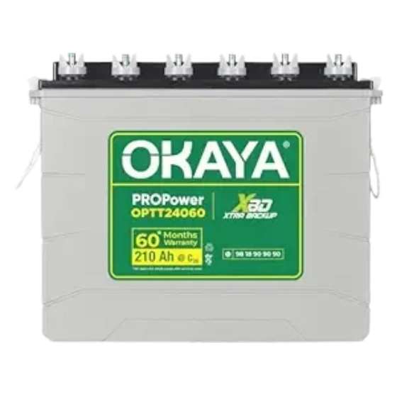 OKAYA PRO Power OPTT24060 210Ah 60 Months Warranty
