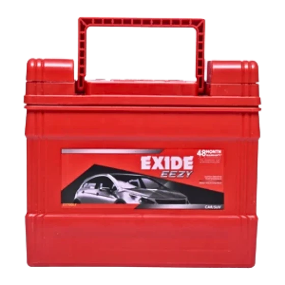 EXIDE EEZY(EY700L) Segment: CAR SUV MUV 48 Months Warranty