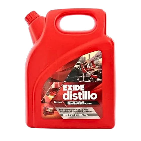 Exide Distilled Water, 5 Liters
