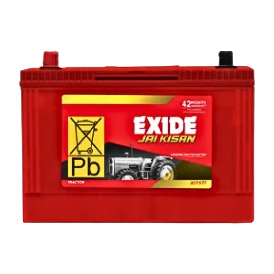 EXIDE JAI KISAN(KI75TF) Segment: TRACTOR 42 Months Warranty