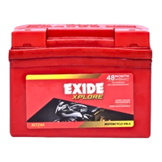 EXIDE XPLORE(XLTZ4A) Segment: TWO WHEELER 48 Months Warranty