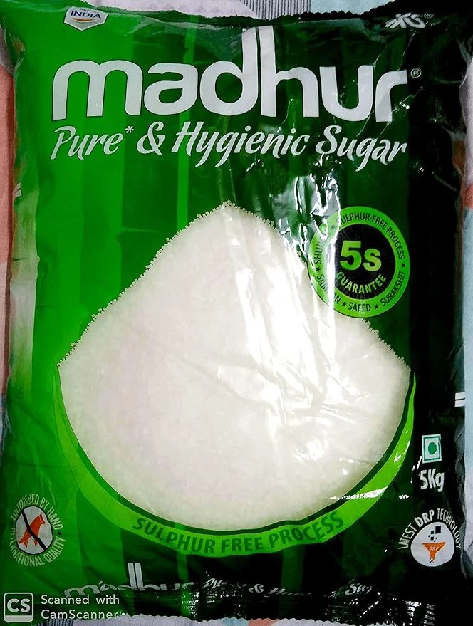 Madhur Pure Sugar, 5kg Bag